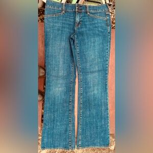 VTG Y2K Gap Limited Edition Distressed Wash Denim Jeans Women’s 8 Regular